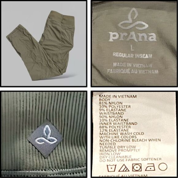 ⚠️SOLD⚠️2/2/25⚠️EB⚠️PrAna Koen Pant Regular Grape Leaf Large - Picture 10 of 12